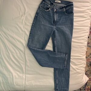 Abercrombie & Fitch the 90s Straight Ultra High Rise